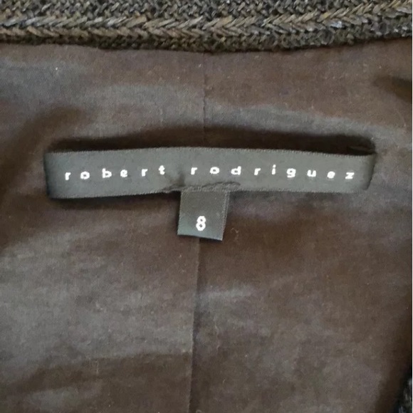 Robert Rodriguez Black 3/4  Sleeve  Blazer Sz8 - Picture 8 of 8